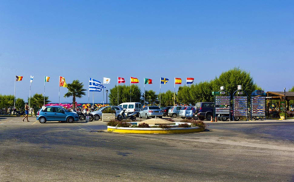 Η πλατεία στο Τιγκάκι