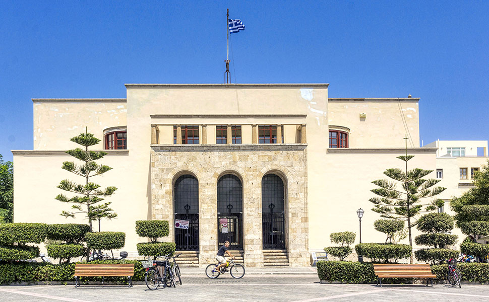 Exterior view of Archaeological Museum - Kos town 