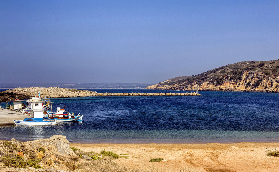 Limnionas bay in Kefalos