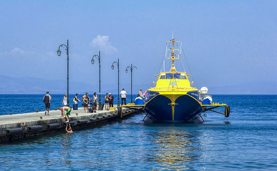 Kos Port - Flying Dolphin Ferry