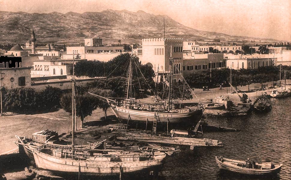 Ιστορική φωτογραφία της Κω, Ακτή Μιαούλη