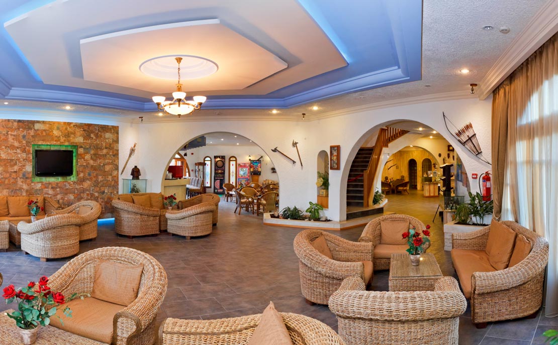Lobby at Gaia Garden Hotel
