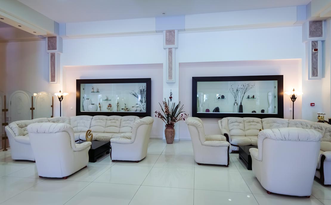 Reception at Gaia Palace  Hotel