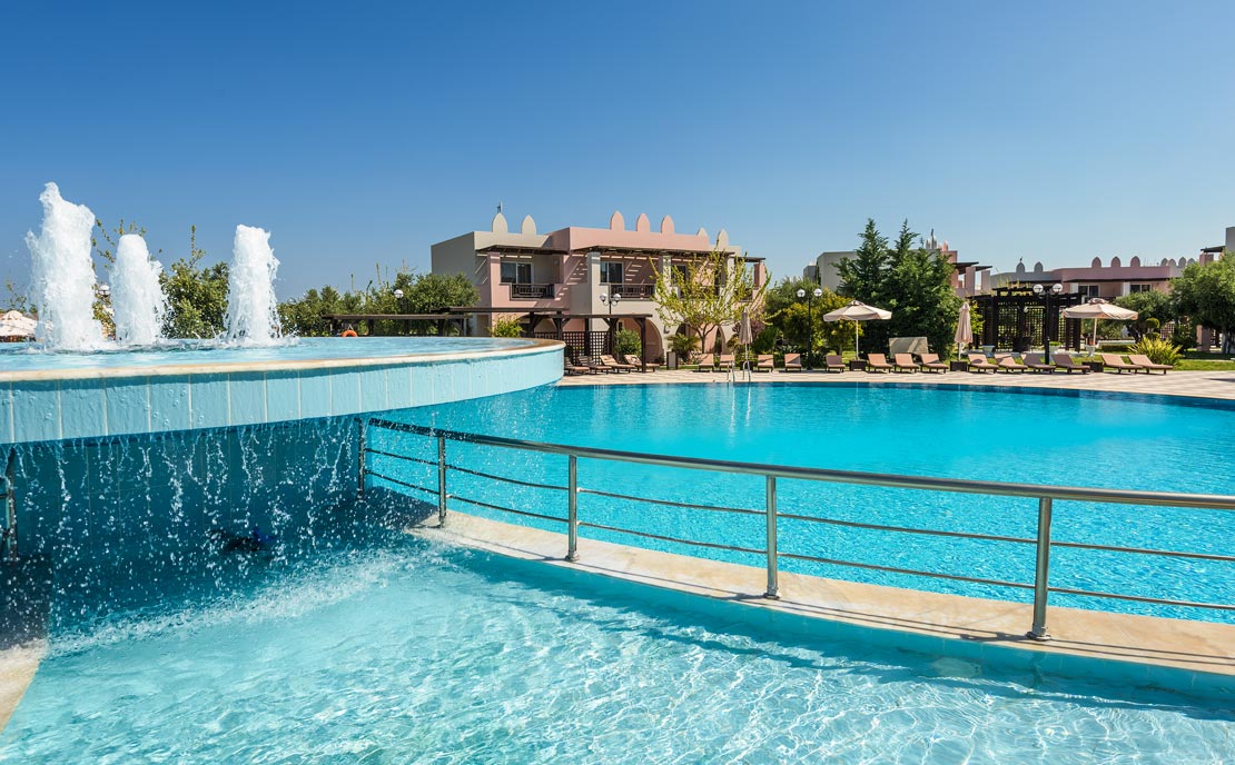 Main pool at Gaia Palace Hotel