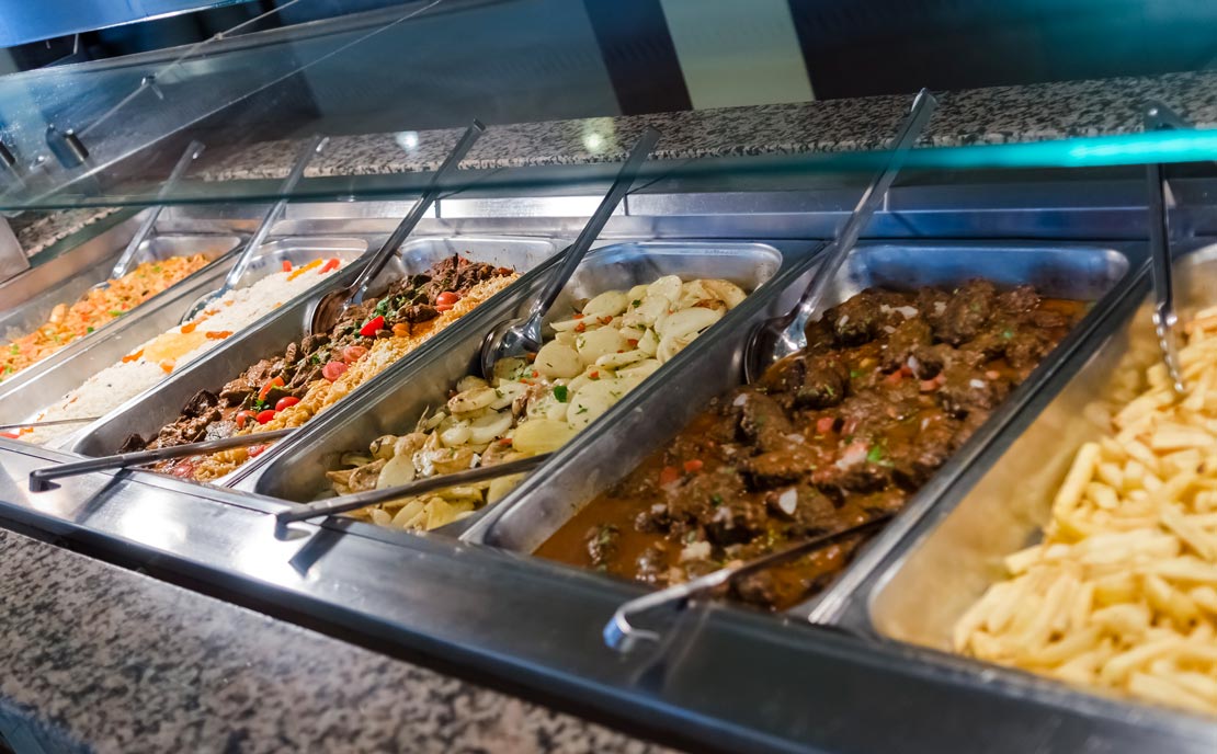 Buffet at Gaia Village Hotel 